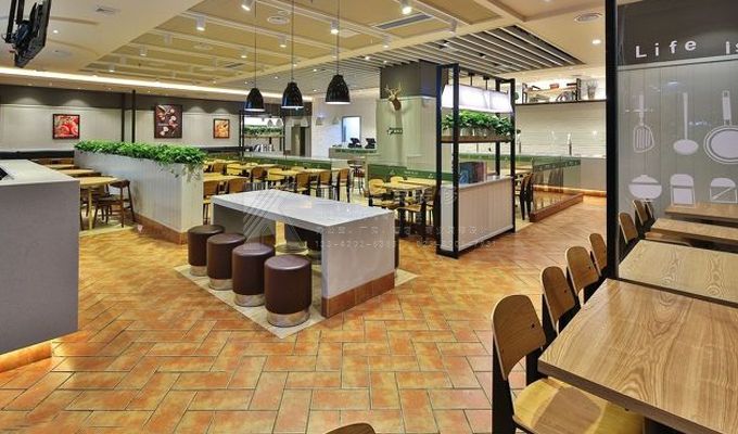 如何設(shè)計(jì)簡約式快餐店